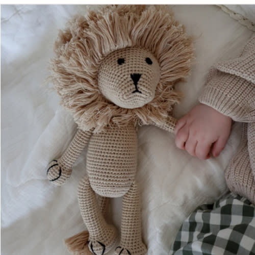 Leo the Lion Crochet Toy