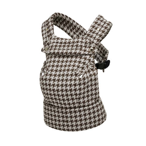 Limitless Baby Carrier - Cocoa Houndstooth โ Portier Australia Pty Ltd
