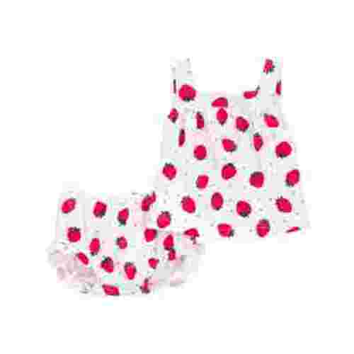 Carter's Child of Mine Baby Girl Patriotic Outfit Set, 2-Piece, Sizes Newborn-12 Months