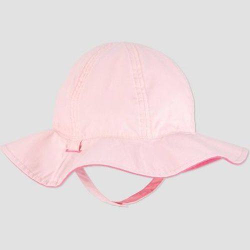 Carter's Just One You®️ Baby Girls' Solid Reversible Sun Hat - Pink 12-18m