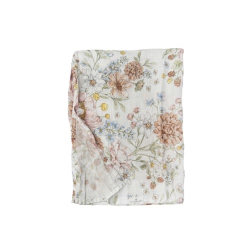 Loulou Lollipop Muslin Swaddle Secret Garden
