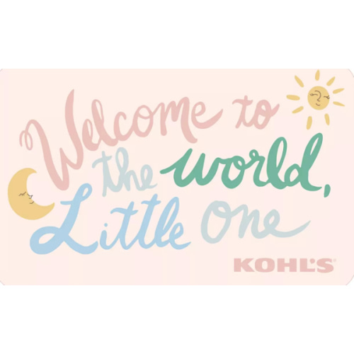Welcome To The World Little One E-Gift Card