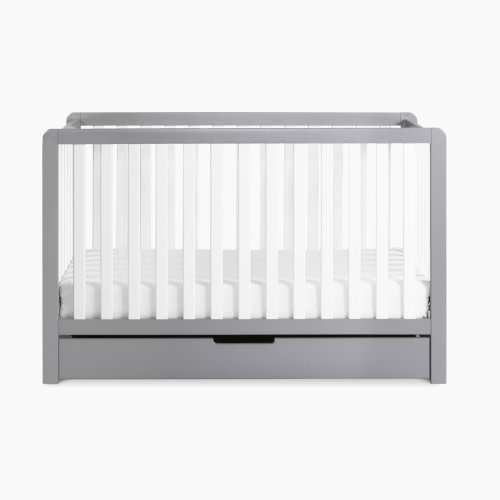 Carter's by daVinci Colby 4-in-1 Convertible Crib with Trundle Drawer - Grey / White