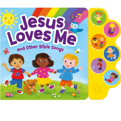 Jesus Loves Me & Other Bible Songs - Christian Sound Book for Toddlers | Interactive Board Book w/ 6 Songs & Lyrics | Faith-Based Learning