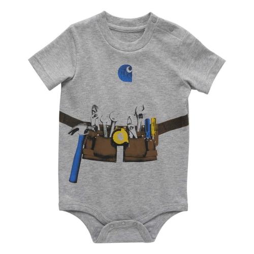 Baby Carhartt Baby Short Sleeve Toolbelt Onesie