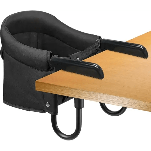 Hook On High Chair, Attach to Fast Table Chair,Clip on High Chairs to Table,Foldable Storage Feeding Baby Seat for Baby Toddler Home and Travel,Lightweight Space-Saving Design,Portable High Chairs