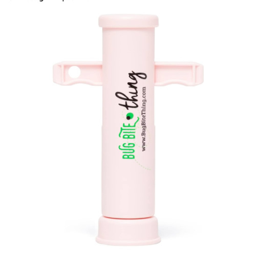 BUG BITE THING Suction Tool - Bug Bites and Bee/Wasp Stings, Natural Insect Bite Relief, Pink