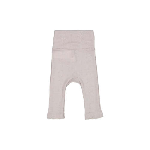 Piva, Wool Pointelle Trousers - Soft Dove