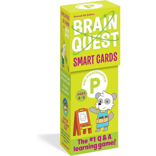 Brain Quest Pre-Kindergarten Smart Cards Revised 5th Edition (Brain Quest Smart Cards)