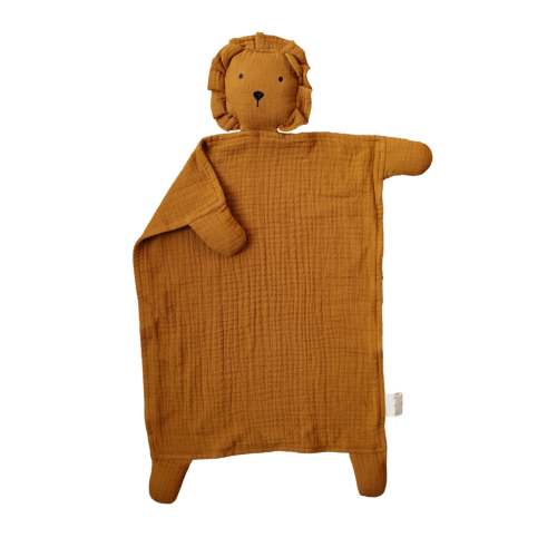 Toffee Lion Lovey Blanket