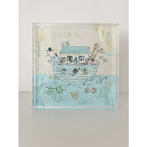 "Noah's ark V" acrylic block