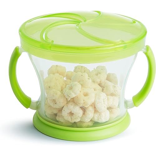 Munchkin® Snack Catcher® Toddler Snack Cups, 4 Pack, Blue/Green/Pink/Purple