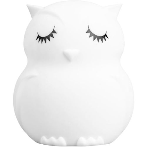 Lumipets Animal Kids Night Light, Junior Owl, Soft and Safe Silicone Rubber Lamp, Soothing Colors, Portable, Easy Control