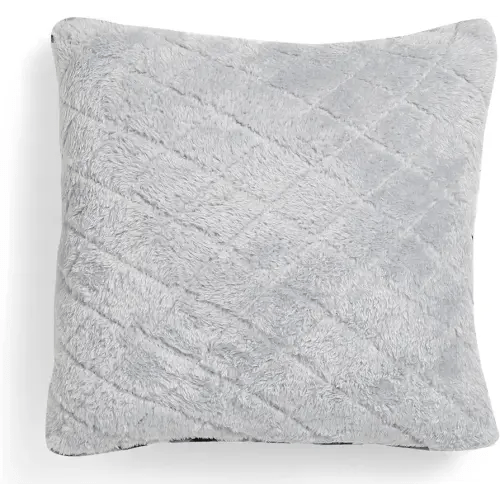 Vera Bradley Women's Fleece Solid Throw Pillow Cover With Removeable Hypoallergenic Insert, Kingbird Plaid, One Size