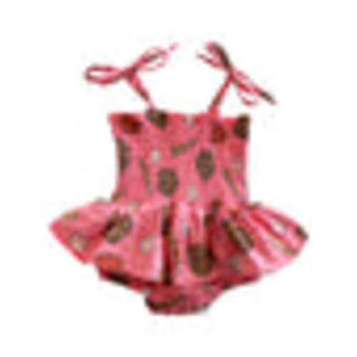 Muslin Smocked Bubble w/ Skirt, Baseball Pink – SpearmintLOVE