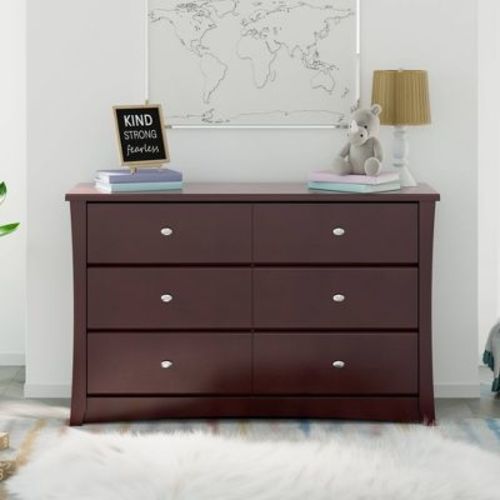Storkcraft Crescent 6-Drawer Double Dresser