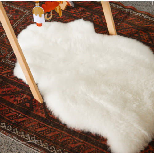 Ecowool Sheepskin Baby Rug - Long Wool