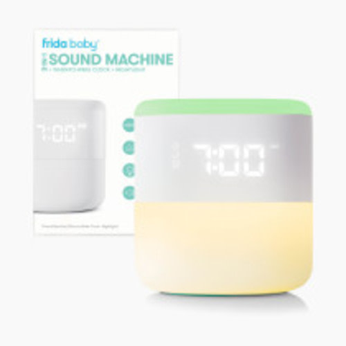 FridaBaby 3-in-1 Sound Machine & When-To-Wake Clock & Nightlight