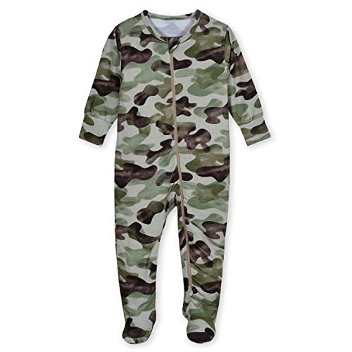 Gerber Unisex Baby Toddler Buttery-Soft Snug Fit Footed Pajamas with Viscose Made with Eucalyptus
