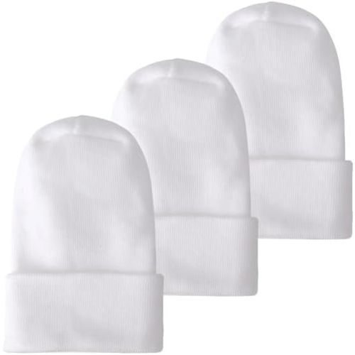 Newborn Baby Girl Hats with Bow No Scratch Cotton Toddler Infant Beanie Caps Soft Newborn Hospital Hat for Boys Girls