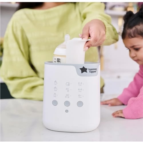 Tommee Tippee All-in-One Advanced Electric Bottle and Food Pouch Warmer, Warms Baby Feeds to Body Temperature in Minutes, Automatic Timer, White : Amazon.com.au: Baby