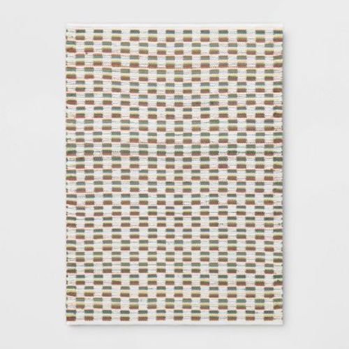 4'x5'6" Checkered Chindi Handwoven Area Rug - Room Essentials™