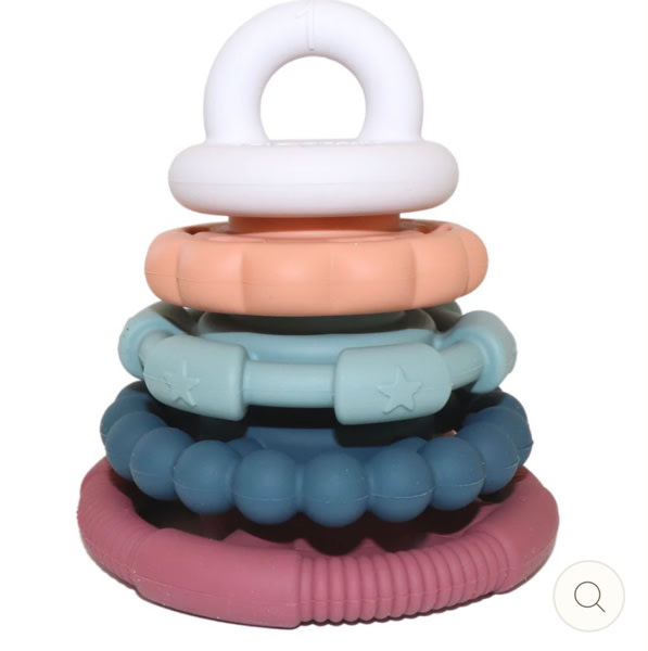 Jellystone Stacker & Teether Toy - Earth