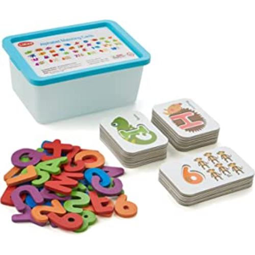Alphabet Number Flash Cards Wooden Letter Puzzle