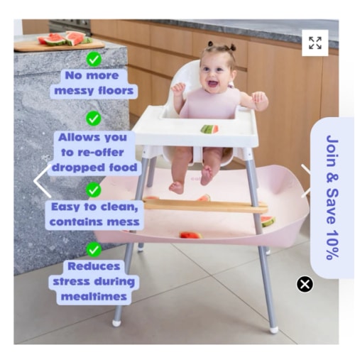 CATCHY - The Food Catcher for High Chairs – Catchy