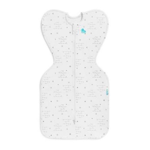 Love to Dream Swaddle Up Lite Sleep Sack- Cotton 0.2 TOG - You Are My - M: White, Snug Fit, Breathable Fabric, Two-Way Zipper