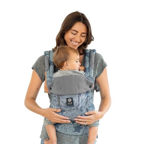 LÍLLÉbaby Complete 6-in-1 Ergonomic Baby Carrier Infant to Toddler with Lumbar Support (7-45 Pounds), 360 Degree Baby Wearing, Inward and Outward Facing (Starfall)