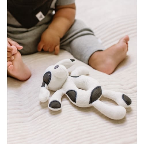 Puppy Plush Baby Rattle