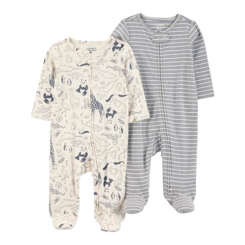 Carter's Child of Mine Baby Boy, Sleep 'n Play, 2-Pack, Sizes Preemie-6/9 months