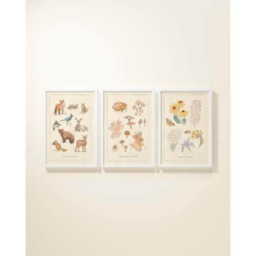 Yosemite Guidebook Framed Wall Art Set | Nestig
