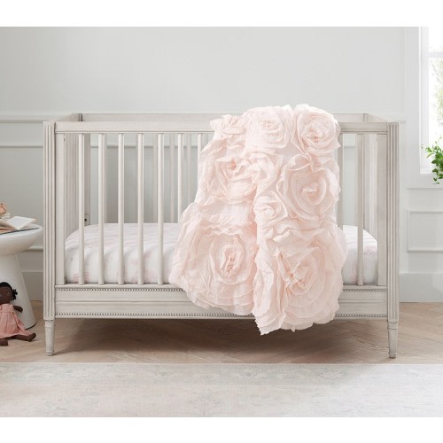 Monique Lhuillier Rosette Baby Bedding | Pottery Barn Kids