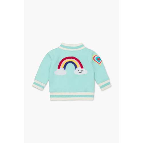 Zip Bomber Jacket_Paris Hilton Happy Rainbows
