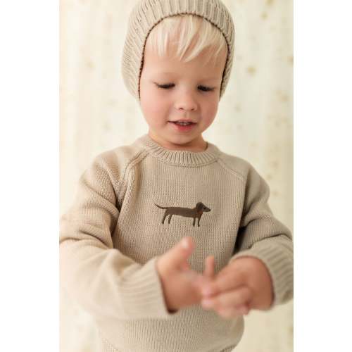 Ethan Jumper - Vintage Taupe Cosy Basil