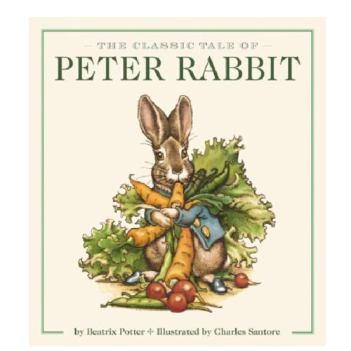 The Classic Tale of Peter Rabbit Oversized Padded Board Book by Beatrix Potter