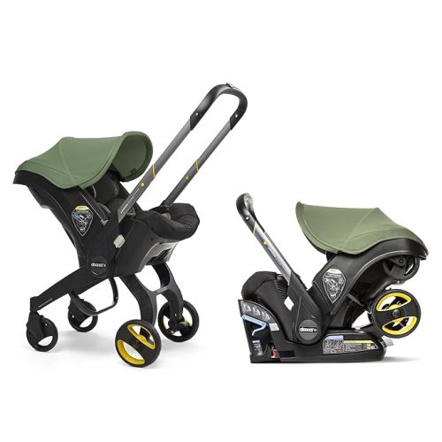 Doona Car Seat & Stroller, Desert Green - All-in-One Travel System