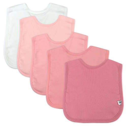 5-Pack Organic Cotton 4 in 1 Reversible Bibs | Honest Baby Clothing