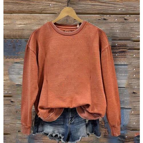Mama's Solid Color Nursing Sweatshirt