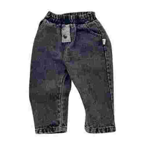 AherBiu Baby Clothes Newborn Infant Unisex Jeans Elastic Waisted Boys Girls Denim Pants Trousers
