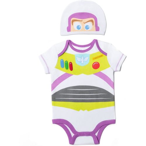 Disney Cosplay Baby Bodysuit & Hat Set Newborn to Infant Sizes