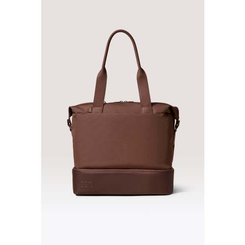 BÉIS 'The NEW Mini Weekender' in Maple - Small Brown Overnight & Weekend Bag