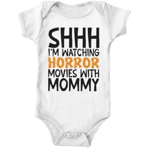 I'm Watching Horror Movies With Mommy - Bodysuit