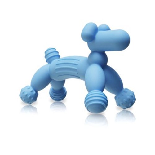 BESTSKY Teething Toys Improves Baby'S Sleep Teething Toys 6-12 Months Stimulates Tooth Development Baby-Specific Design Teething Relief,Blue