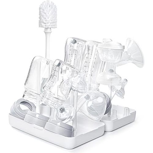 Termichy Travel Baby Bottle Drying Rack, Compact Size with Large Capacity for Working Mom, Visit Families, Friends or Camping with Baby Gary