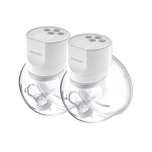 Amazon.com : Momcozy S12 Pro Wearable Breast Pump, Double Hands-Free Pump with Comfortable Double-Sealed Flange, 3 Modes & 9 Levels Electric Pump Portable, Smart Display, 24mm, 2 Pack : Baby