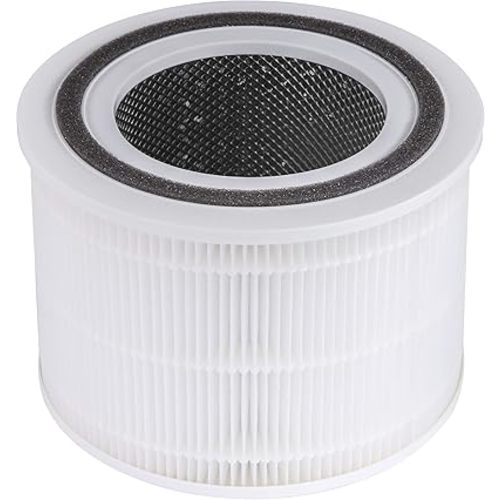 LEVOIT Core 300 Air Purifier Replacement Filter, 3-In-1 Filter, Efficiency Activated Carbon, Core300-RF, 1 Pack, White