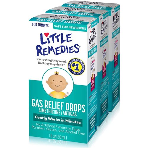 Little Remedies Baby Gas Drops, 1 Fl Oz (Pack of 3)